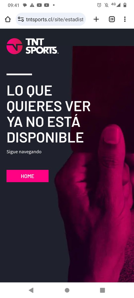 ateostico's tweet photo. @TNTSportsCL hola amigos una consulta porque ya no se pueden ver las estadísticas en la página web https://t.co/kO2Z0EgAeo
