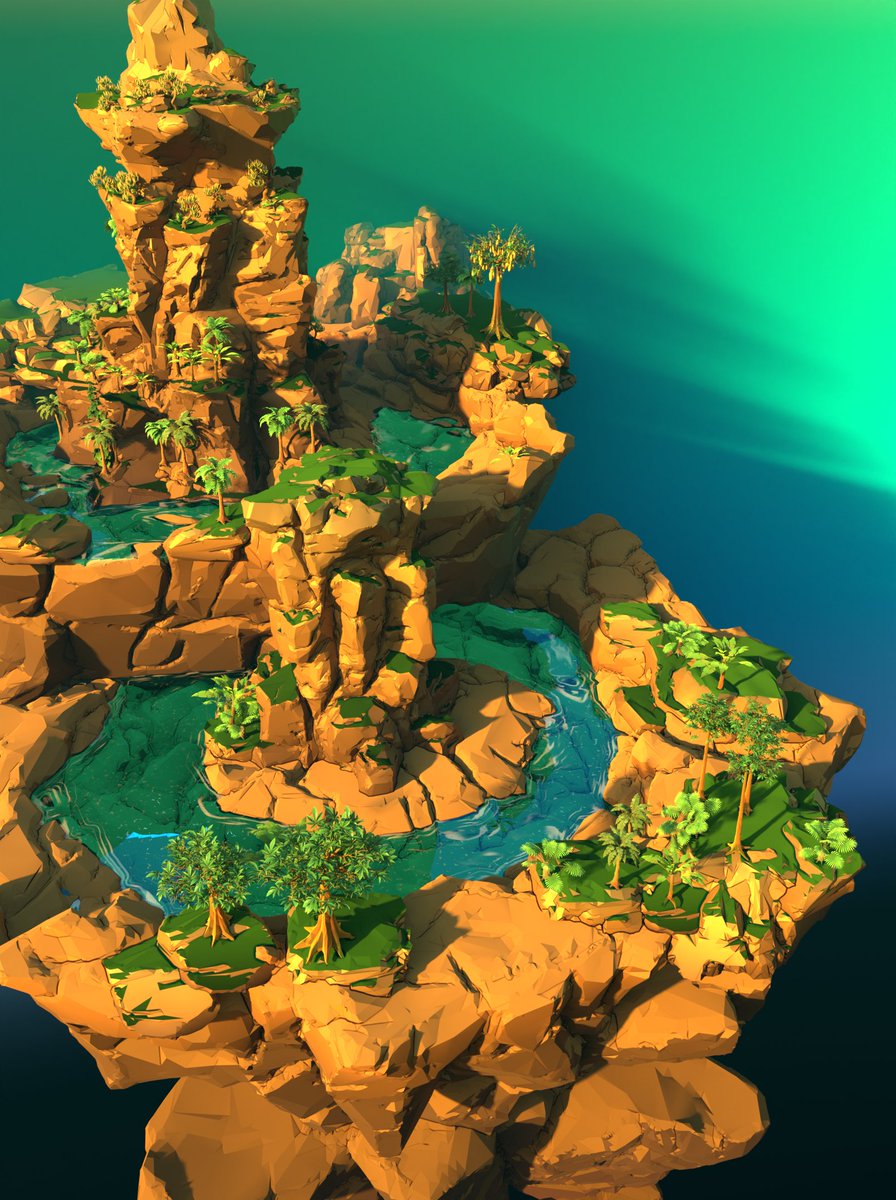 sanhaku_s's tweet image. #blender3 #cycles #procedural  #geometrynode