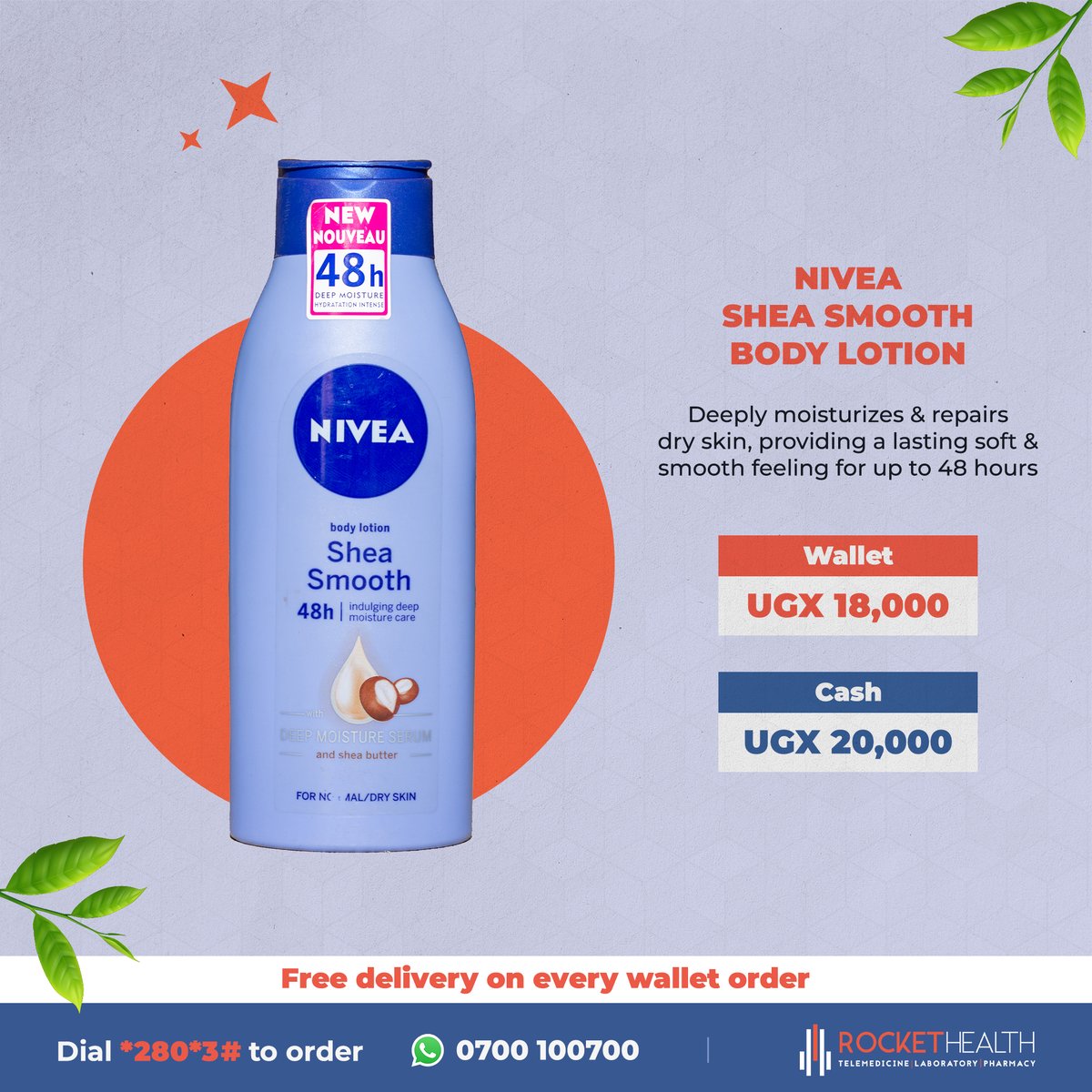 RocketHealthUG's tweet photo. Get that flawless skin with discounted skincare products available @RocketHealthUG.

Enjoy FREE delivery when you pay with the #RocketHealthWallet

To order, dial📲 *280*3# or click https://t.co/a8RbxhRNhY https://t.co/CicIDvseI6