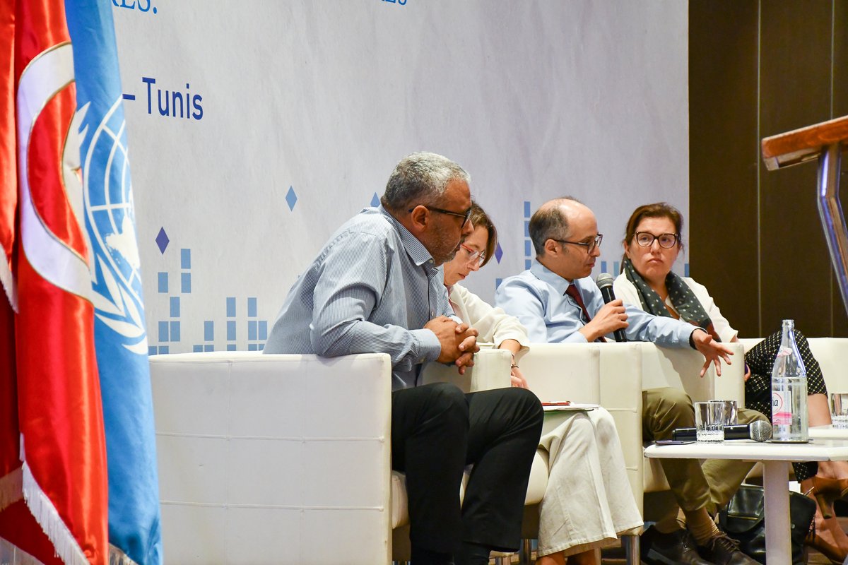 UNDPinTunisia's tweet photo. On the occasion of the International Day for the Eradication of Poverty, stimulating exchange in partnership with INS and @Unicef_Tunisie on complementary approaches to measure #poverty in all its forms, including through a multidimensional poverty index.
#EndPoverty https://t.co/dRoHKwFHxI