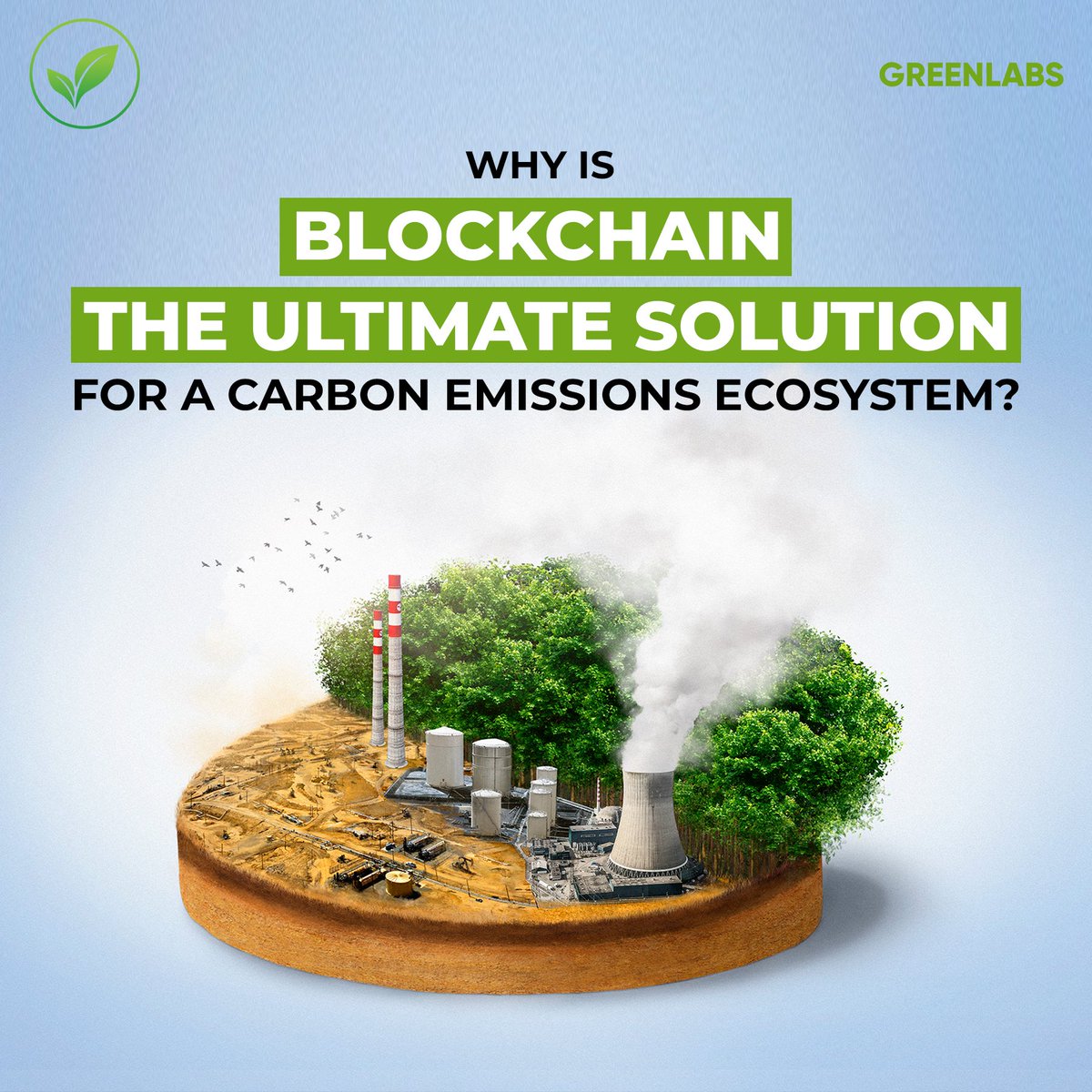 Blockchain reshaping carbon trade for sustainability. Learn More: greenlabs.cc// #CarbonTrading #Blockchain #Sustainability #ClimateAction #GreenFuture #EnvironmentalTech #EcoInnovation #CarbonMarket #Transparency #ClimateSolutions