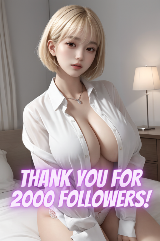 2000フォロワーありがとう✨✨

フォロワーのみなさんのおかげでここまで続けてこれました🥰🥰

これからもよろしくねー💖💖💖
#2000フォロワー #AI美女 https://t.co/O1Eh2kZEJI