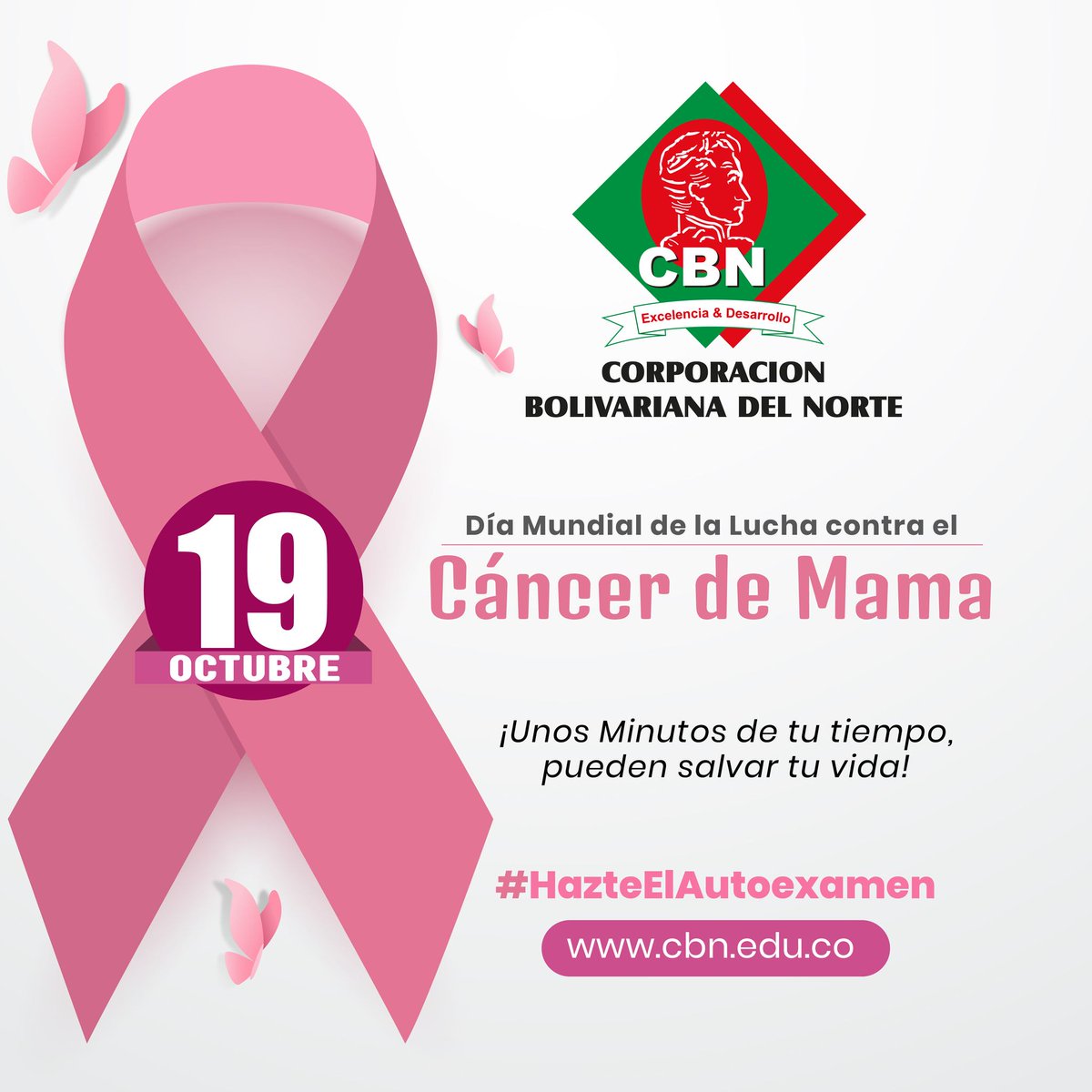 CBN_Colombia's tweet photo. @CBN_colombia se une a la campaña del Día Mundial contra el Cáncer de Mama.
#diamundialcontraelcancerdemama 
#CancerDeMama #ModoRosa #OctubreRosa #CBN28años #EscueladeSaludCBN #Salud #EducacionDeCalidad #SoyCBNeista #CBNcolombia #SantaMarta #Magdalena #Colombia #PoderRosa https://t.co/fylcrbgxwp
