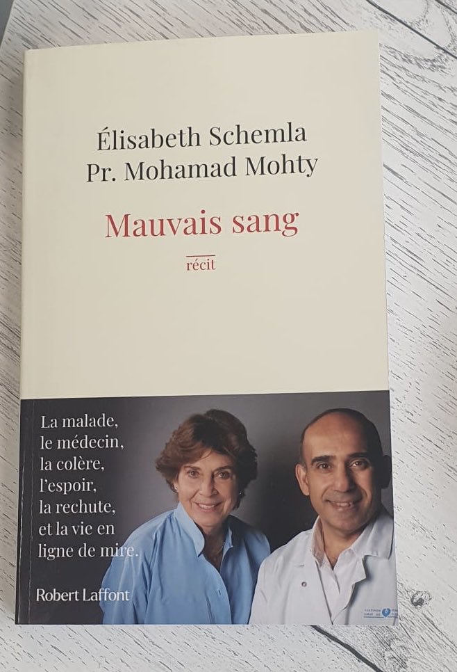 La malade, le médecin, la colère, l'espoir, la rechute, et la vie en ligne de mire. ⁦@robert_laffont⁩ ⁦@af3m_myelome⁩