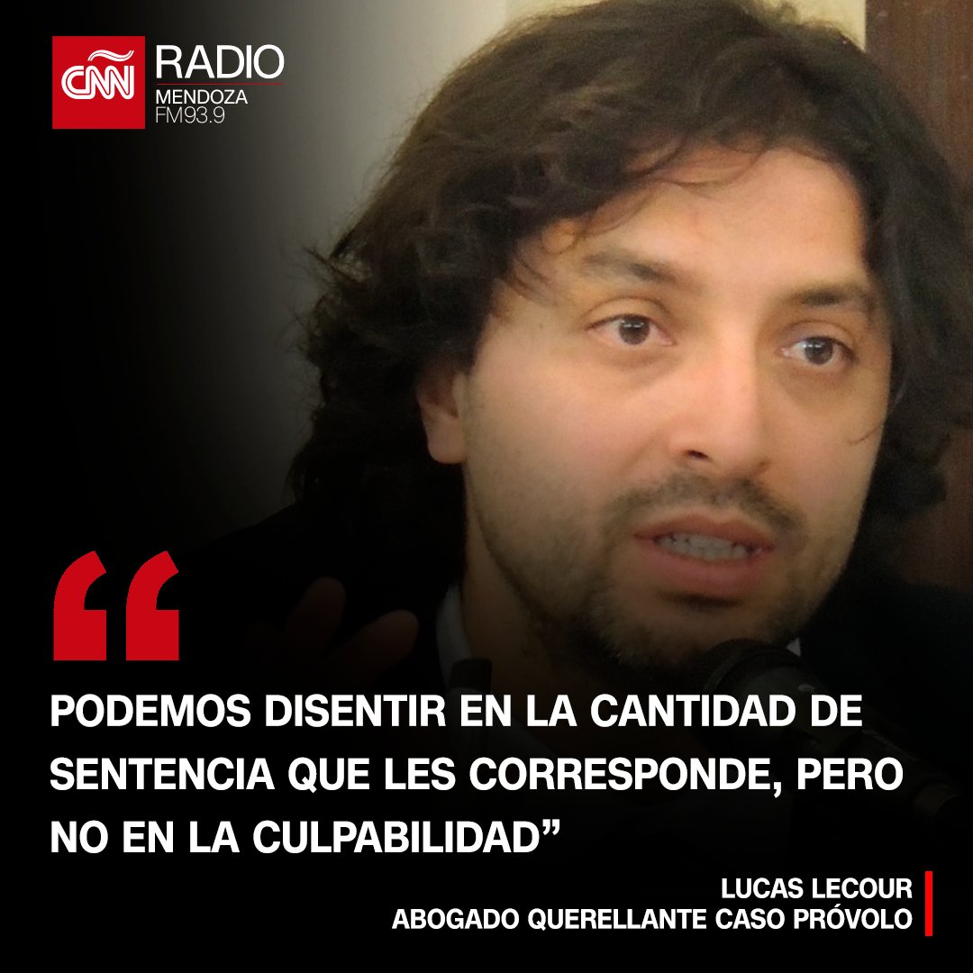 Lucas Lecour, abogado querellante del caso próvolo, paso por Pensar Mendoza y hablo sobre el fallo.