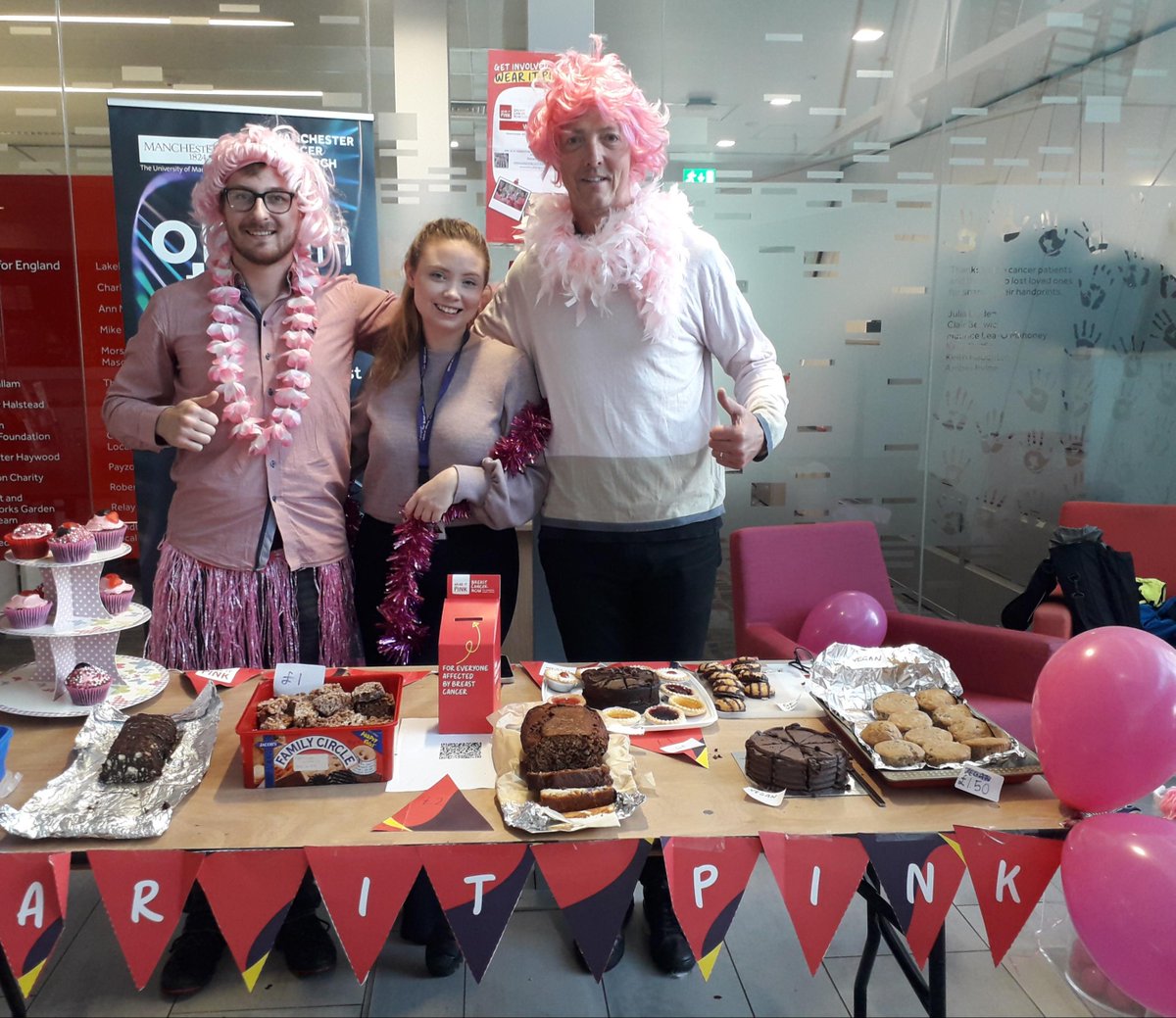 @BreastCancerNow @MCRCnews Thanks to everyone who supported our cake sale today we have raised nearly £250 for @breastcancernow breast cancer research. You can still donate on: justgiving.com/page/rebecca-m…