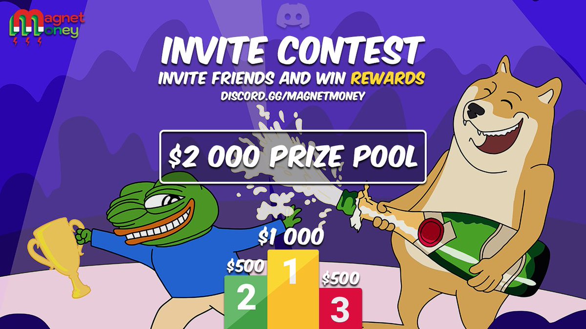 STREAMING TODAY! 

GIVING MONEY AWAY TODAY! 

11am  EST : 
kick.com/magnetmoney 
——

We also have a Discord invite campaign going! 

Head on over to our community discord to learn more on how to win some money! 

discord.gg/magnetmoney 

🧲 💰