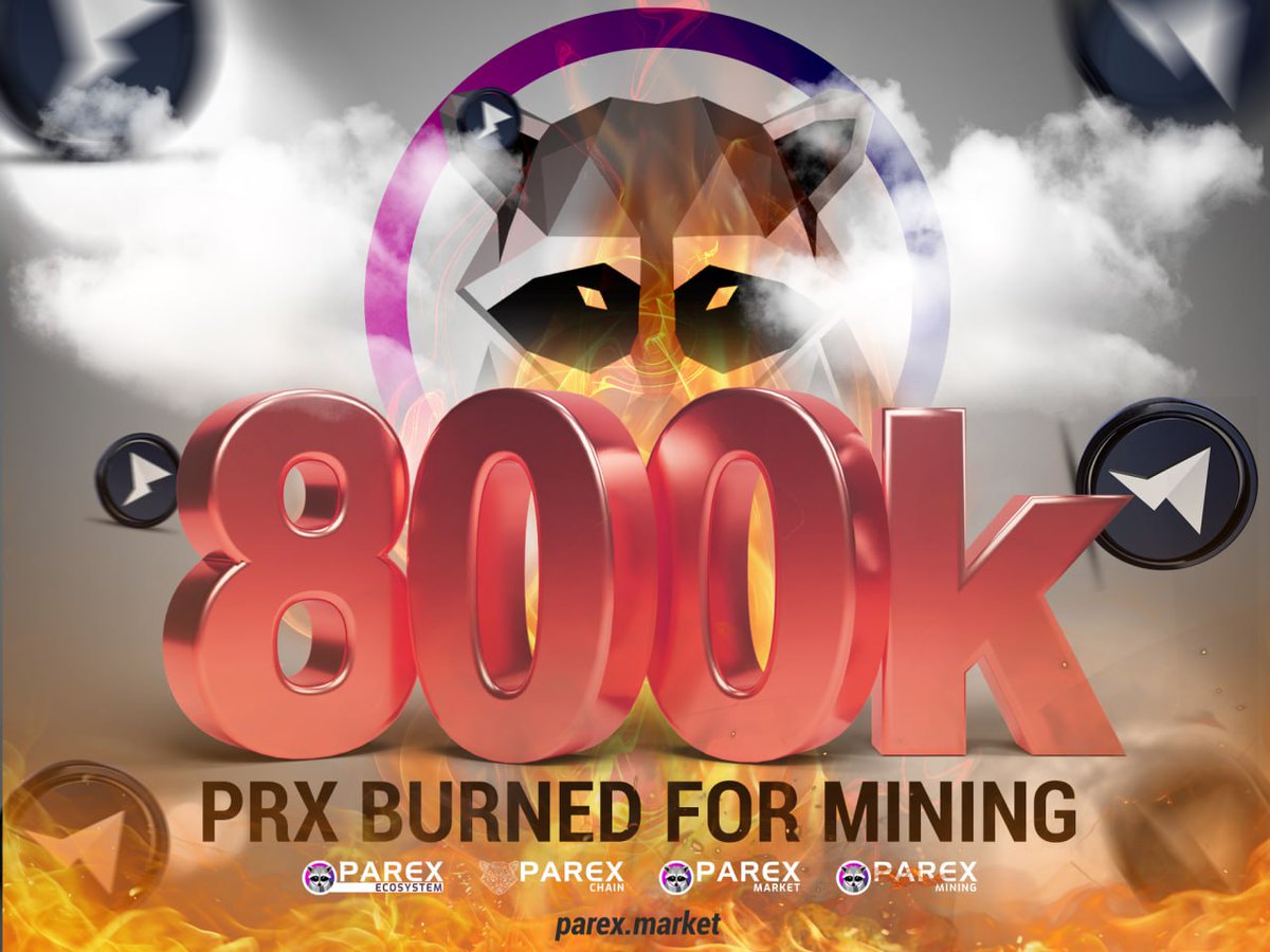 800K #PRX was burned by validators. 🔥

Thus, the circulation decreased to 4,574,111 PRX. 🍀⚒️⛓️