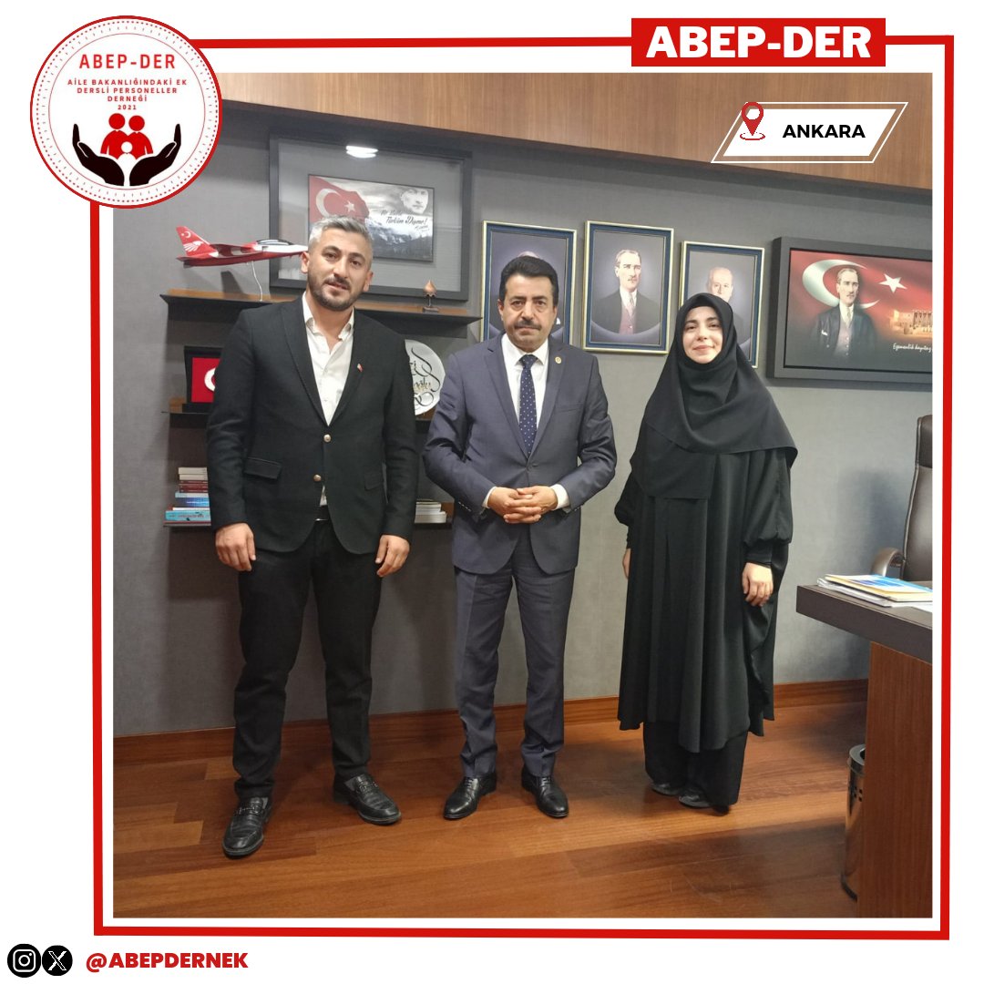 ailebirdernek's tweet photo. Dernek başkanımız Erhan TAYLAN ve yöneticimiz Büşra ÇAKIRER tarafından Bursa milletvekili Sayın Fevzi̇ Zırhlıoğlu ziyaret edilerek Aile Bakanlığında çalışan Ekdersli personellerin özlük hakları konusunda istişare yapıldı Sn. Vekilimiz Fevzi̇ Zırhlıoğlu'nun Misafirperverliğinden dolayı teşekkür ederiz. @fevzizirhlioglu

@_cevdetyilmaz @MahinurOzdemir @ztarikdaroglu @SayimMadak @LemanYenigunAk