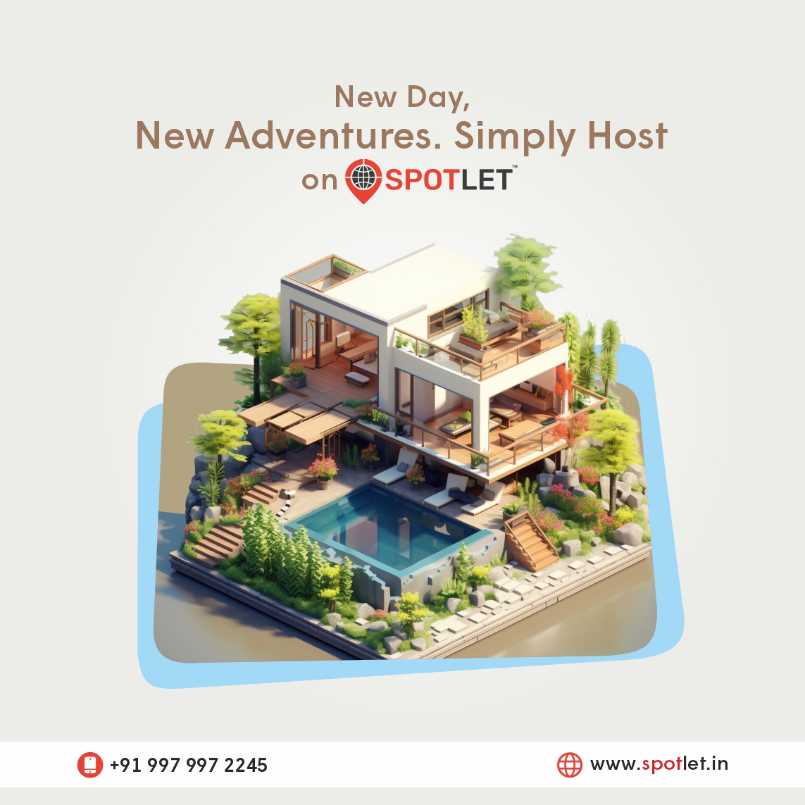 SpotLetIN's tweet photo. Unlock the Door to a World of Wonders! Experience the thrill of hosting with SpotLet - where every property becomes a portal to new adventures. Dive into a world of excitement and possibilities with us. Your adventure begins here!
.
#spotlet #hosting #spacerental #venuerental https://t.co/bazTE0xIRg