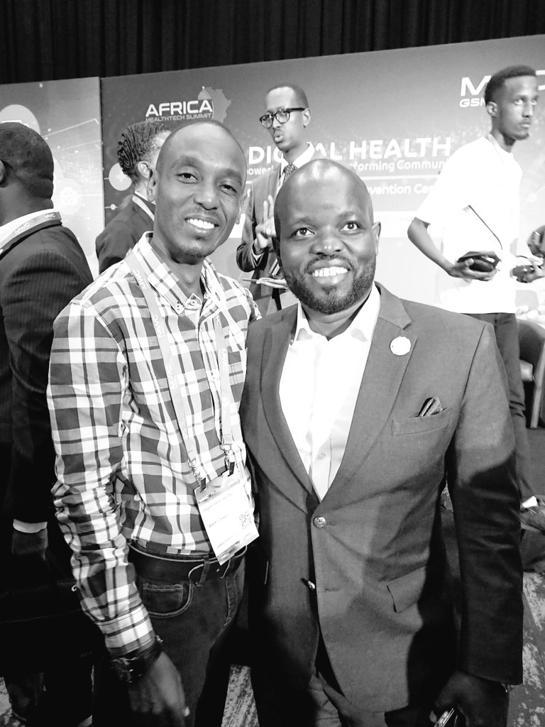 EngineerMagogo's tweet photo. With My friend @nsengimanajp of @AfricaCDC at #AHTS23 sideline of #MWC23 ! As the world adopting Digital driven Life #DigitalHealth across Africa will solve huge problems Patients& Healthcare Provider facing!
Paperless to save #Climate... ✍️
@bbfmumwezi 95.3 FM 🇷🇼 https://t.co/RviPjqCKVm