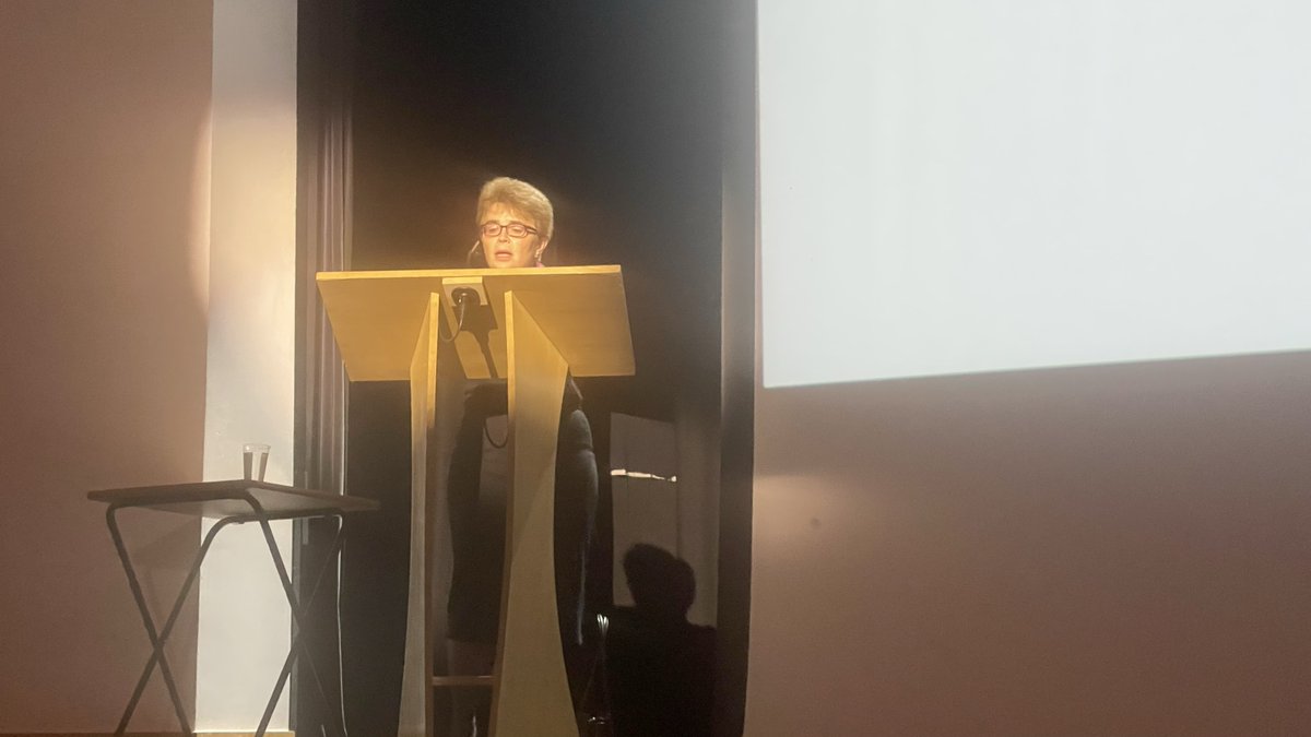 GovJsyCYPES's tweet image. Speaking at the #languageconference, Professor Mari Jones (@MariCatrinJones) explains that 229 languages have gone extinct in the past few decades, including Auregnais, the native language of Alderney. Prof Jones adds there are endangered languages in every part of the globe.