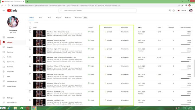 Hi @nealmohan , Why is your @TeamYouTube violating the @YouTube Advertiser-friendly content guidelines<a class="tags" target="_blank" title="On Twitter" href="/?out=eyJ0eXAiOiJKV1QiLCJhbGciOiJIUzUxMiJ9.eyJpYXQiOjE3MjYyNjEwMTcsImlzcyI6InR3cG9ybnN0YXJzLmNvbSIsIm5iZiI6MTcyNjI2MTAxNywiZXhwIjoxNzU3Nzk3MDE3LCJyZWRpcmVjdF91cmwiOiJodHRwczovL3R3aXR0ZXIuY29tL25lYWxtb2hhbiJ9.SHakRCR7lOZvTDjpkL5SfE-4GrRPNO11vkXj_qbZNtl6ALBe9laOt-rs4FVrprSwr13rOUUeh6y1qGIirx92gw">@nealmohan</a><a class="tags" target="_blank" title="On Twitter" href="/?out=eyJ0eXAiOiJKV1QiLCJhbGciOiJIUzUxMiJ9.eyJpYXQiOjE3MjYyNjEwMTcsImlzcyI6InR3cG9ybnN0YXJzLmNvbSIsIm5iZiI6MTcyNjI2MTAxNywiZXhwIjoxNzU3Nzk3MDE3LCJyZWRpcmVjdF91cmwiOiJodHRwczovL3R3aXR0ZXIuY29tL1RlYW1Zb3VUdWJlIn0.L4hjGhWPf6DgJ-8ibDdpUVwbZhTEzt70yalWvtSxP9szzhwKfGE8oMiIeVats31Ndr4g5WQlQ2IOF3gby5dDkQ">@TeamYouTube</a><a href="/tag/ukraine"class="tags"><span>#ukraine</span></a><a href="/tag/kyiv"class="tags"><span>#kyiv</span></a><a href="/tag/kiev"class="tags"><span>#kiev</span></a><a href="/tag/alexangel"class="tags"><span>#alexangel</span></a><a href="/tag/alltheworld"class="tags"><span>#alltheworld</span></a>