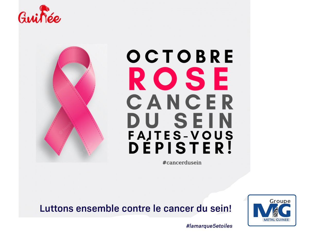 Industrie224's tweet photo. À l'occasion d'Octobre Rose 2023, sensibilisons notre entourage au dépistage des cancers, plus particulièrement le dépistage du cancer du sein qui demeure un enjeu majeur de santé pour les femmes #MG #lamarque5etoiles https://t.co/rbphizXhFB
