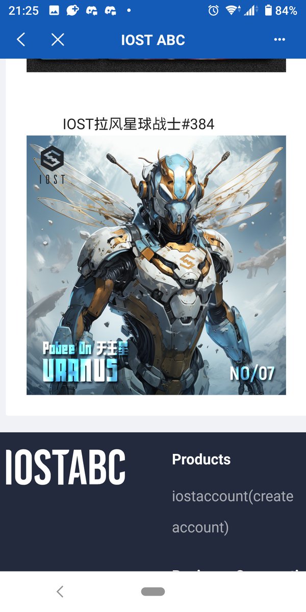 NHle6KitRNrIROj's tweet photo. #IOST 公式ぬりえ #giveaway のIOST5000枚& #NFT が届いた🥳
#PoBee が格好良くなってるー✨
クールな戦士って感じかな?全戦士勢揃いで見てみたいね🙌
@IOST_CN @IOST_Official @IOSToken_jp
#仮想通貨 #crypto #web3 #INX #securitytoken #STO #セキュリティトークン #BTC https://t.co/2hhb33xiwb
