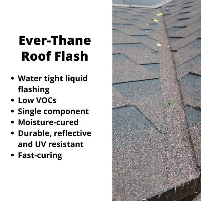 Ever-Thane Roof Flash is a high viscous, trowel or butter grade enhanced #Polyurea-urethane formula that can be used in conjunction with a variety of liquid coatings and a variety of #RoofMembranes. Learn more: bit.ly/45oMTNL