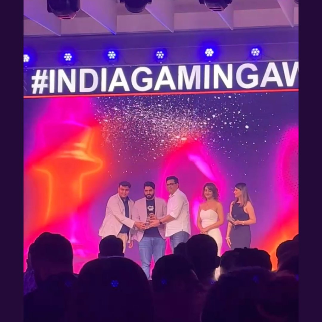 4wdGaming's tweet photo. India's finest took centre stage at the India Gaming Awards 2023.

To more epic achievements!

#indiagamingawards2023 https://t.co/XzCaN5N0Na