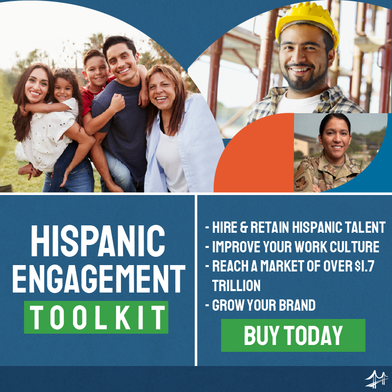 📚 Want to engage with Latinos all year round? Our #HispanicEngagementToolkit has you covered! Discover the resources and insights you need to succeed: amazon.com/dp/B0B95VVQRL 
#DiversityMatters #EngageHispanics #EngageLatinos #RecruitLatinos #DEI #DEIStrategy #HispanicMarketing