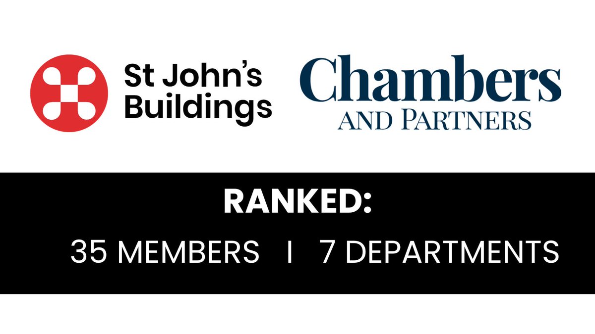 SJBnews's tweet photo. We are delighted to have 35 members recognised in the 2024 edition of @ChambersGuides. 

Congratulations to everyone who appeared this year and thank you to our clients for their fantastic feedback.

Click here to view some of the #Chambers2024 highlights: https://t.co/Gp5z4SFYFc https://t.co/X9uptcq9tx
