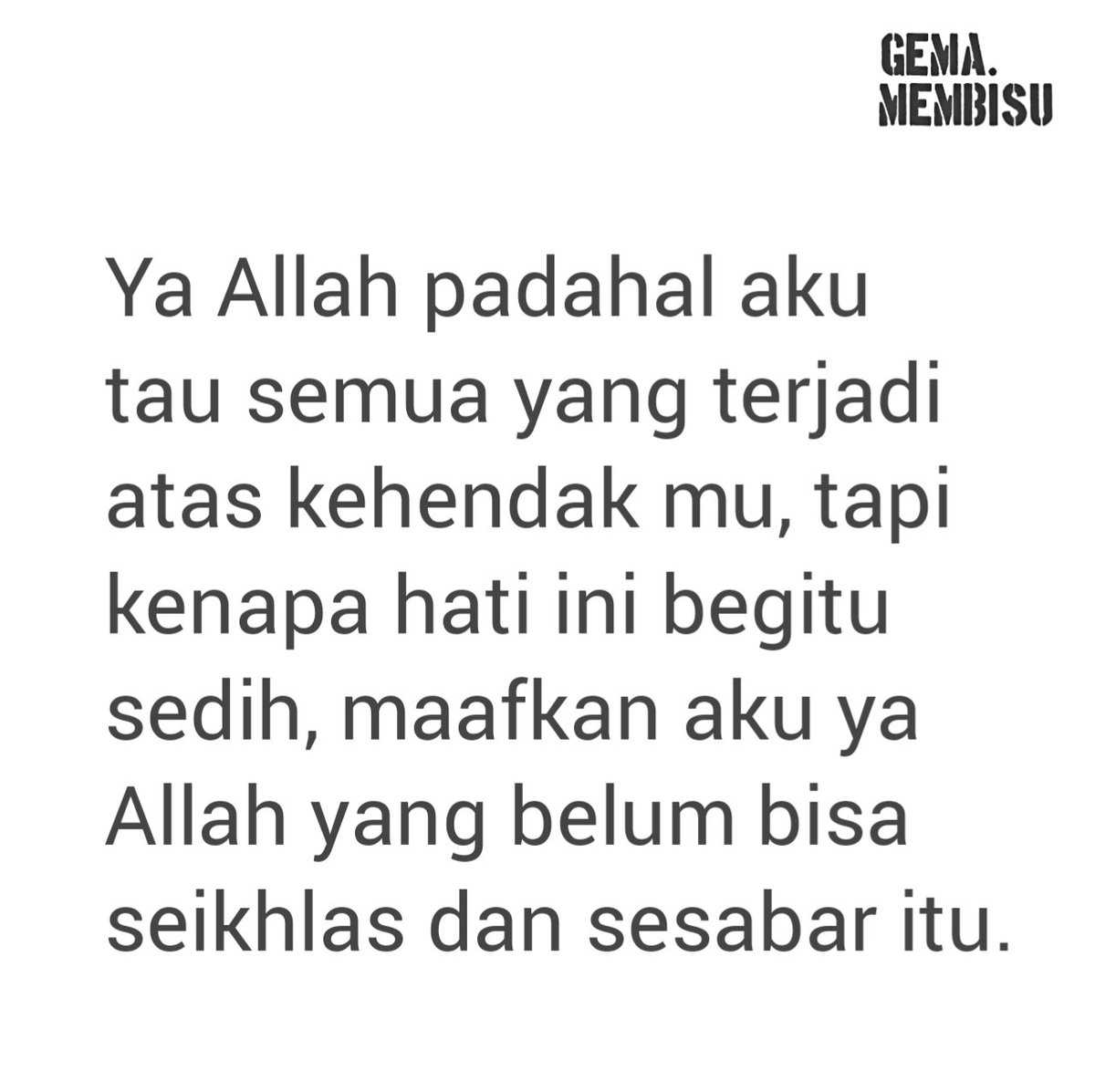 Gema Membisu tweet media