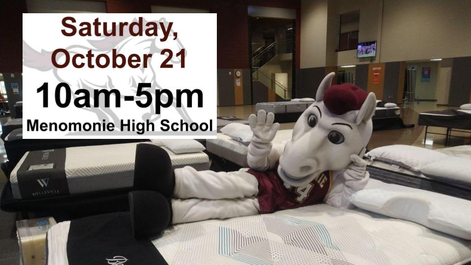 MenomonieHSBand's tweet photo. Menomonie Bands Mattress Sale - This Saturday! https://t.co/NihB0IO1Zg