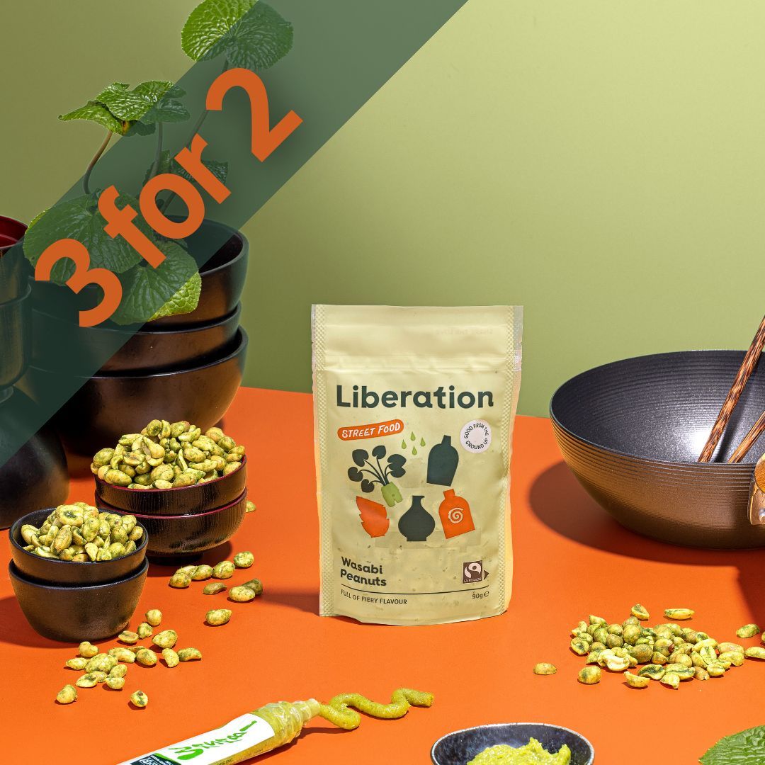 There's still time to get a great deal on our Street Food range: sizzling Piri Piri Peanuts with roasted corn &amp; fiery Wasabi Peanuts!
 
Get 30 packs of the finest, Fairtrade nuts for just £35!
 
The offer only lasts as long as the stock. 

buff.ly/3SRzzMS