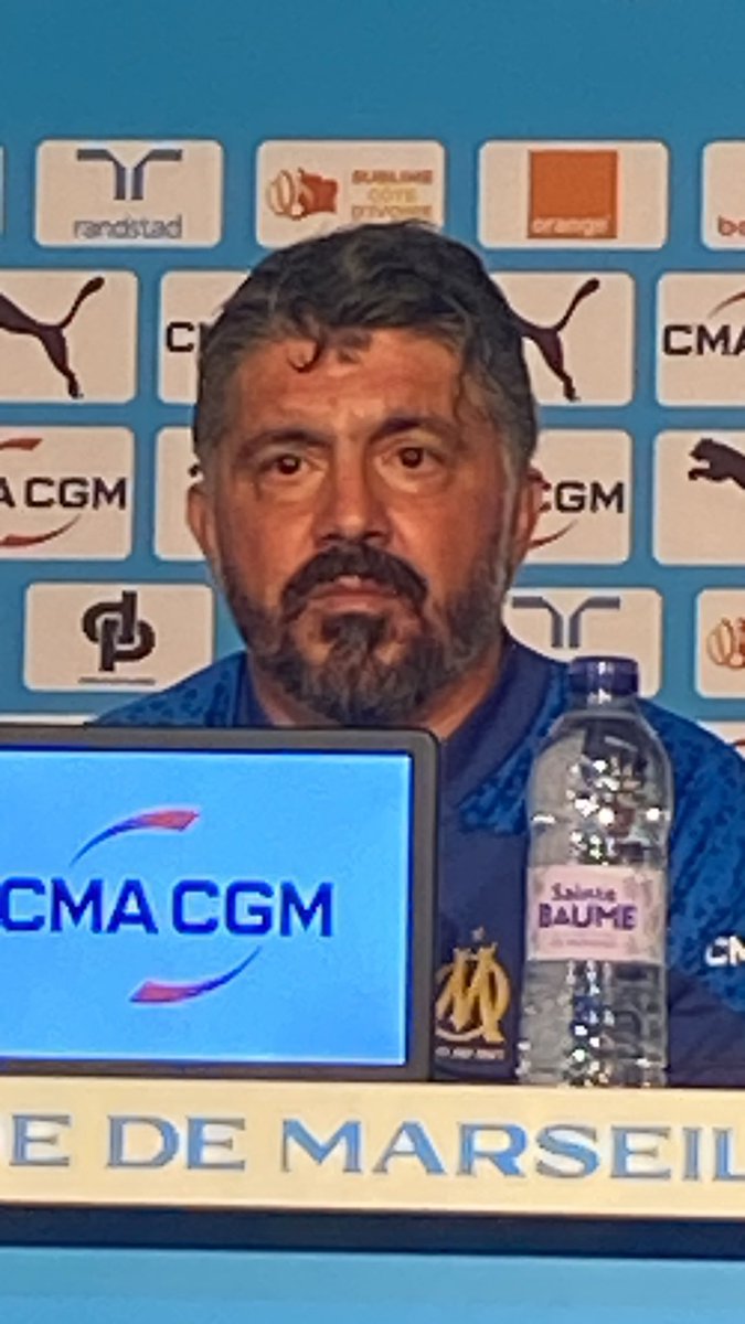 #OGCNOM Gennaro Gattuso vient de parler d’Amine Harit en disant qu’il avait un peu de Kaka et de Rui Costa… @OM_Officiel #TeamOM @maritimamedias @Amine_000 👀