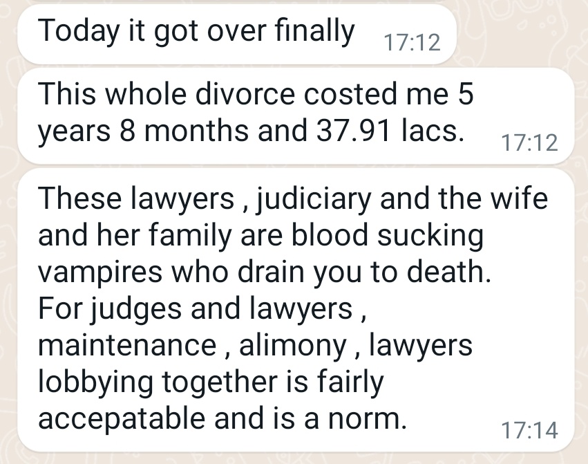 DeepikaBhardwaj's tweet photo. She left him because her family suddenly got too much wealth &amp; bought a BMW while her husband was still driving a Wagon R

They still sucked lacs out of this man

Poor husband nahi chahiye lekin uska Paisa chahiye https://t.co/fsjrX4vHxK