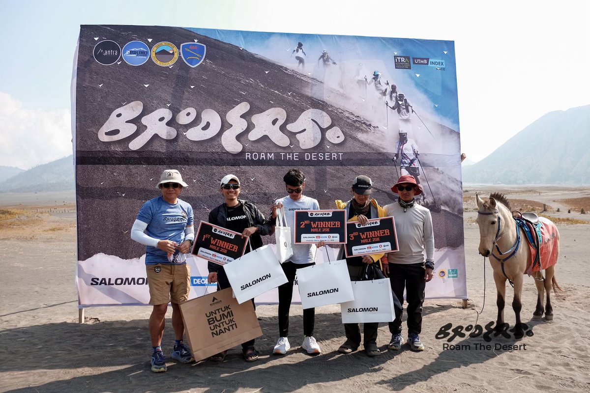 BRODER 2023
Mt. Bromo Indonesia

Setinggi-tinggi Tahniah diucapkan kepada pelari kita, Fazlie Rosli yang berjaya memegang rekod tempat Ketiga🥉 untuk kategori Lelaki 25KM. Sekaligus mengharumkan nama Malaysia di Bumi Indonesia.

Terimakasih @ole.athltc untuk slot dan tajaan ini.