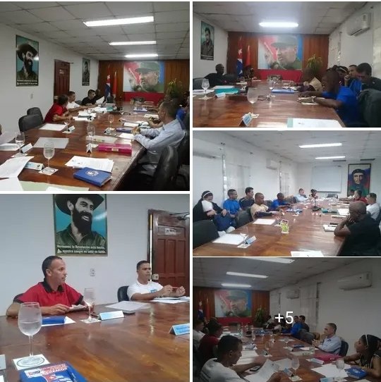 En la mañana de ayer se realizó el buró provincial de la #UJCMatanzas conducido por su 1er Sec Armando Garcia Delgado, donde se evaluaron temas relacionados con el funcionamiento orgánico de la #UJC en la Provincia y la política de cuadro.
#CreaTuFelicidad #12CongresoUJC