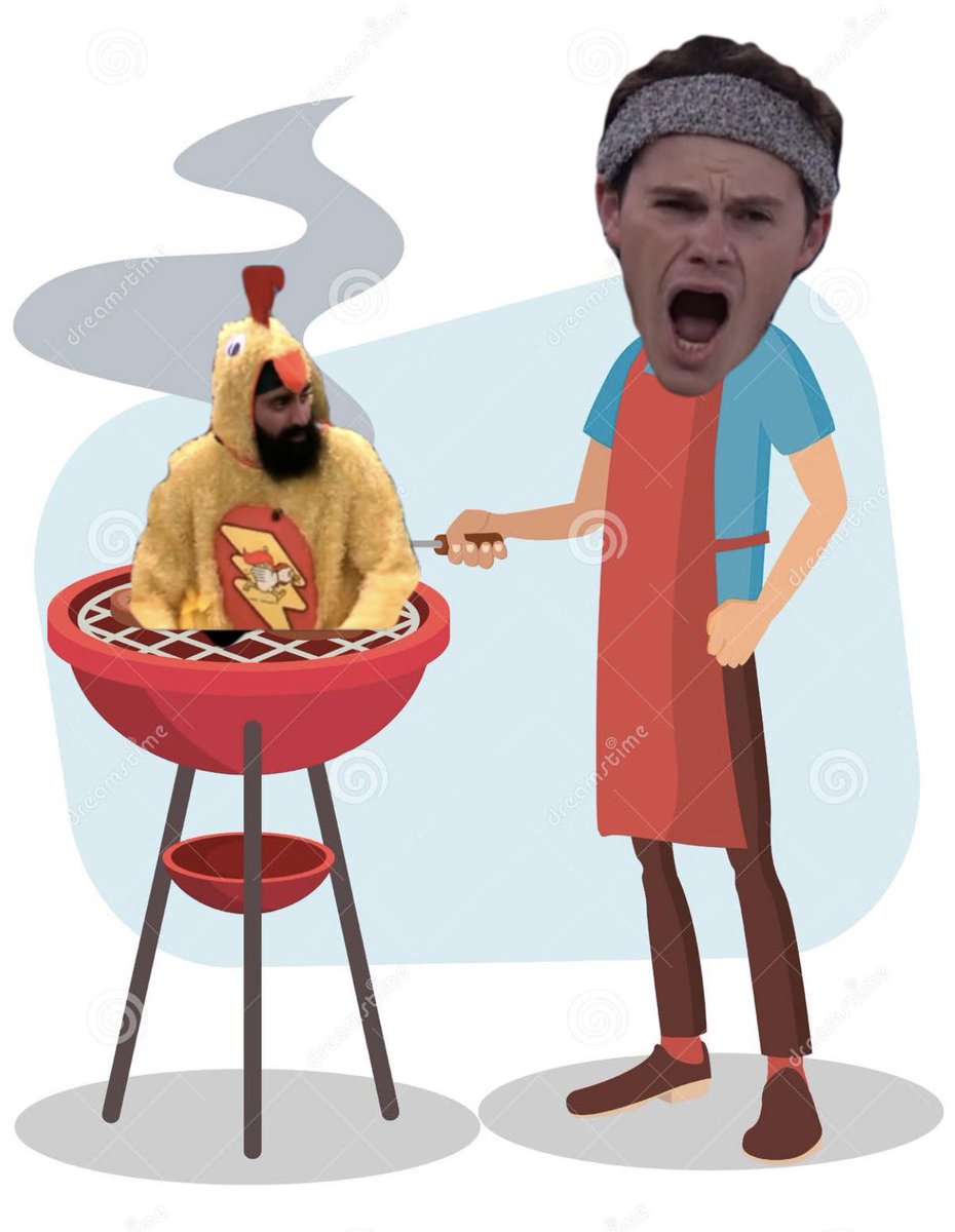 ItsMeJamiee's tweet image. What I picture every time Jag talks about getting “cooked” by Cory. 😁🤣 #bb25 #BB25