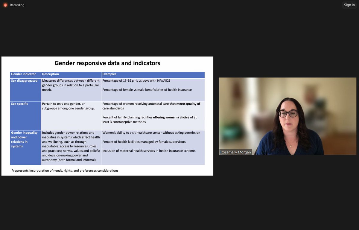 Fascinating presentation from our colleague @RosemaryJMorgan on gender-responsive monitoring and evaluation for health system reforms in the MAGE #webinar. Visit the site and find out more! mageproject.org