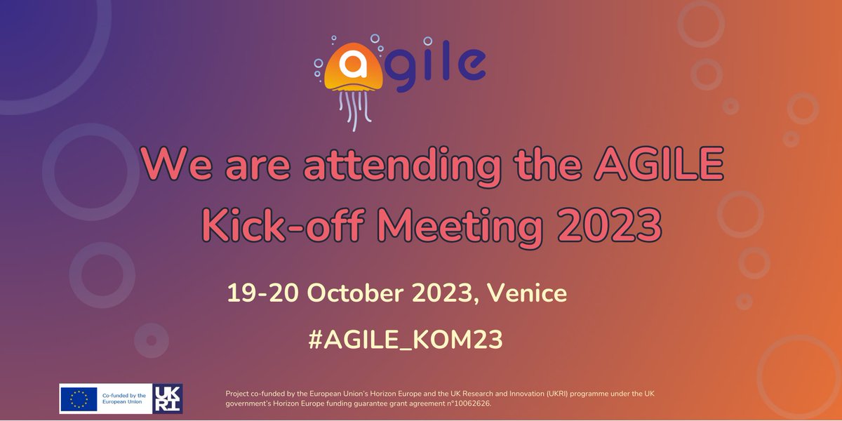 #PPI is attending the Kick Off Meeting for the #AGILE_EU project, taking place in beautiful Venice, and kindly hosted by <a href="/CaFoscari/">Unive Ca' Foscari</a>, to discuss high impact low probability events!