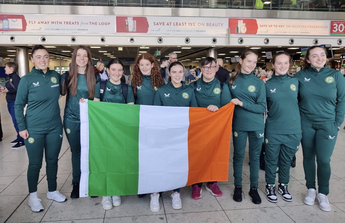 Best of luck to the Irish Women’s Cerebral Palsy team as they head abroad for their first competitive matches. They play Denmark, Spain and Holland over the next 3 days in a Nations Cup tournament. COYGIG ⚽️ 🇮🇪 ⚽️🇮🇪⚽️🇮🇪