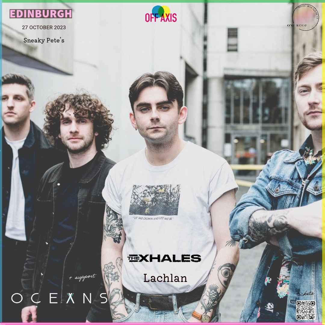 Next FRIDAY @ocexnsband headline @sneakypetesclub +support from @TheExhales & Lachlan get your tickets ➡ offaxisgigs.com/product/ocexns/ in association One Roof Management listen ➡ bit.ly/Off-Axis-Spoti…