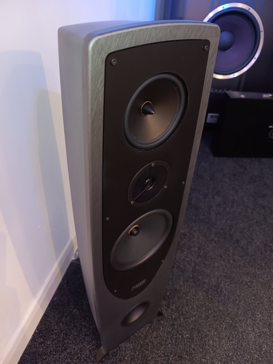 DecoAudio's tweet photo. Our demo pair of Rega Aya speakers have just arrived - even straight out of the box they're sounding really promising! https://t.co/zqeMC3qSyv