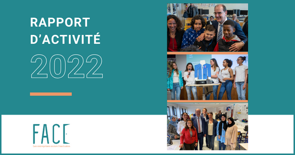 Fondation FACE (@fondationface) on Twitter photo La Fondation FACE a le plaisir de vous partager son Rapport d’Activité 2022 !
Découvrez les actions et programmes qui ont été déployés en faveur de l’inclusion des publics les plus fragilisés en 2022. 
⬇️Pour consulter le Rapport d’Activité⬇️ bit.ly/45SCEBz La Fondation FACE a le plaisir de vous partager son Rapport d’Activité 2022 !
Découvrez les actions et programmes qui ont été déployés en faveur de l’inclusion des publics les plus fragilisés en 2022. 
⬇️Pour consulter le Rapport d’Activité⬇️ bit.ly/45SCEBz