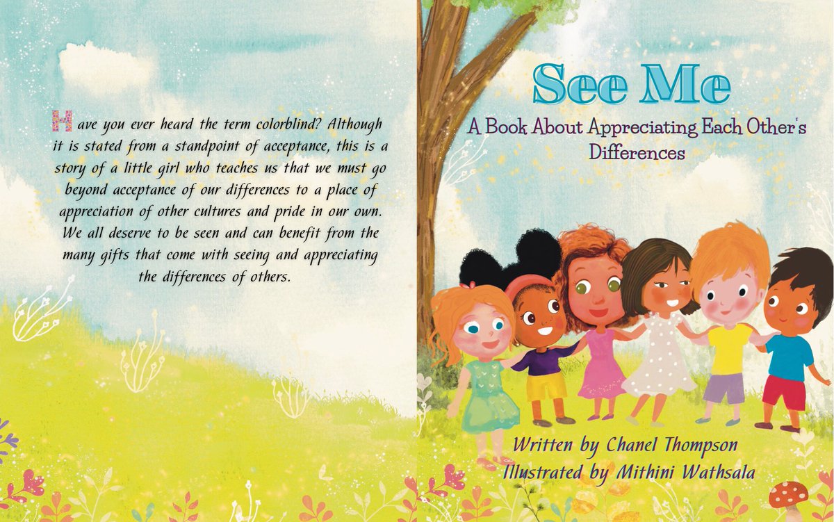 This story is about a little girl who respectfully and passionately advocates and explains to her friend of a different race why she shouldn’t be colorblind, &amp; why acknowledging her and other cultures brings color to an otherwise dull world. Get your Copy a.co/d/4uyEcl8