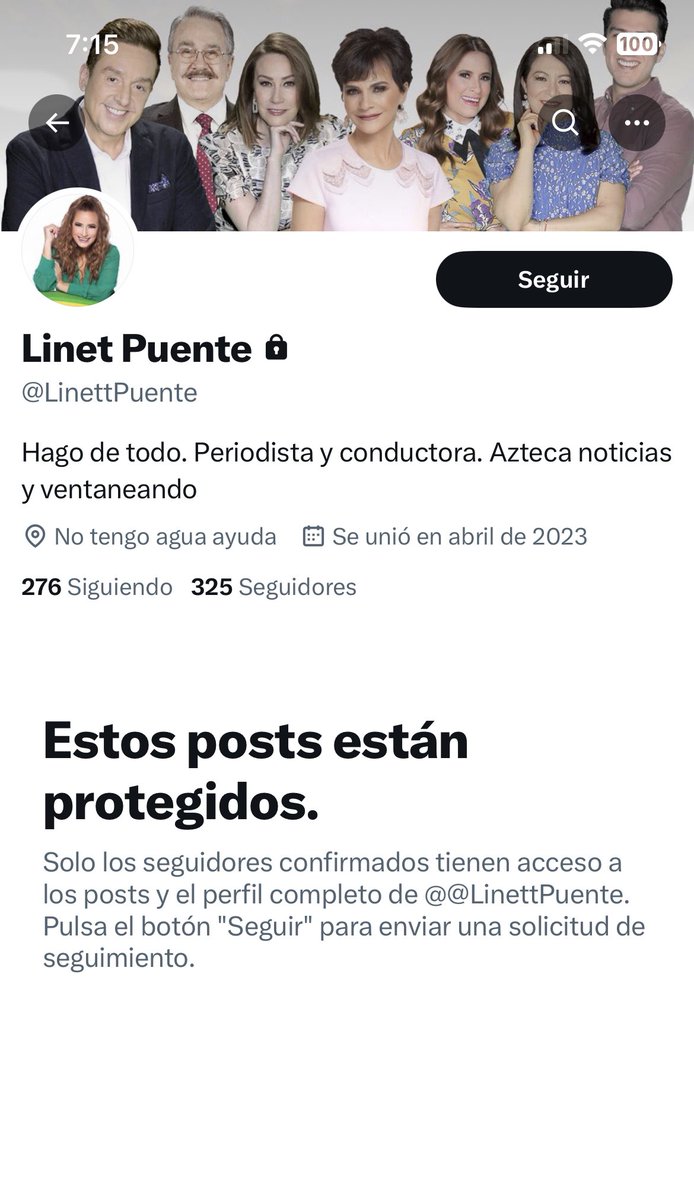 Ayúdenme con RT por favor! Una persona, muy mala intencionada por cierto, creó esta cuenta falsa con mi foto y mi nombre. Claramente no soy yo y está publicando cosas horrorosas a mi nombre que jamás me atrevería a escribir, porque además no son ciertas. Ayúdenme a denunciarla🙏🏻