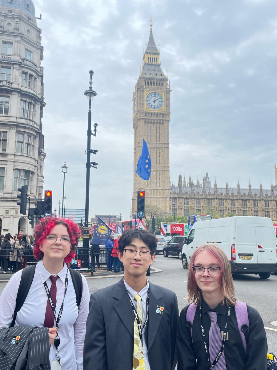 AdaCollege's tweet image. Parliamentary reception for Colleges Week: Elif, Daniel and Zhang, showcasing their work. @GillianKeegan was impressed with the Ada students&apos; skills and industry-focused approach. ada.ac.uk #alwaysada #LoveOurColleges #CollegesWeek2023