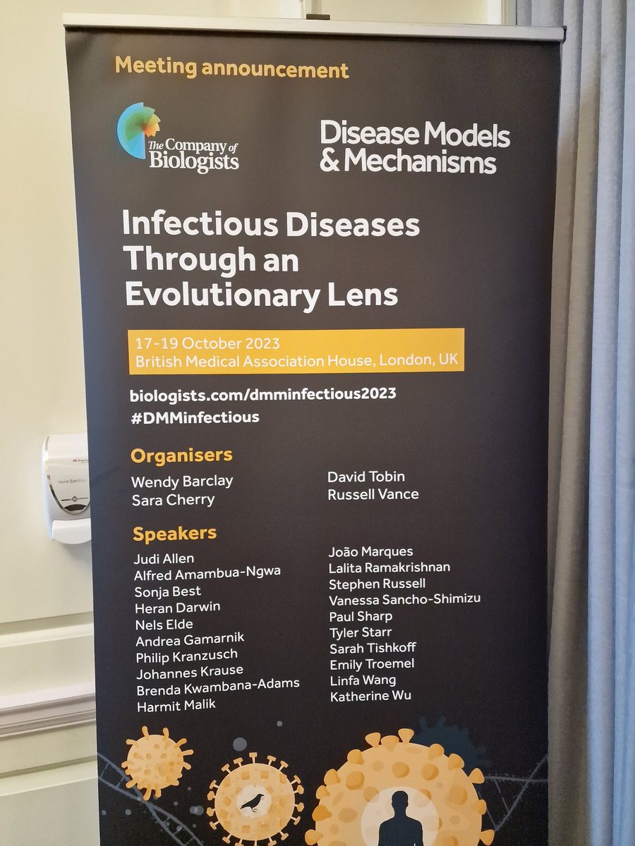 Fabulous meeting these last 3 days #dmminfectious. Absolutely fantastic talks and non-stop stimulating chats about host/pathogen interactons across multiple kingdoms.