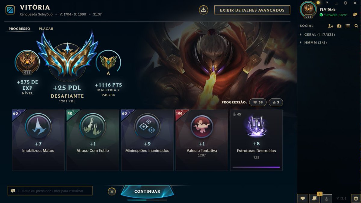 LoL: Jogadores do Mestre ao Challenger poderão jogar duo por tempo