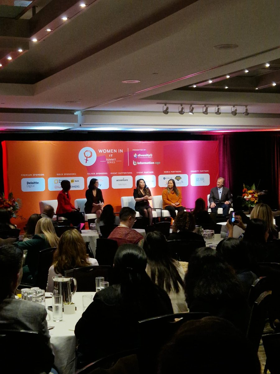 Women in IT Summit & Awards Series (@womeninitawards) on Twitter photo 🗣️Our amazing keynote speakers on stage at the Women in IT Summit in Toronto!
Claire Lam at Padder, Charmaine Wong at <a href="/Deloitte/">Deloitte</a>, John Comacchio at <a href="/teknion/">Teknion</a> , Karen Chan at <a href="/adaptovate/">ADAPTOVATE I Business Agility Specialists</a>, and Nasheen Liu at <a href="/TheITMG/">The IT Media Group</a>! 🗣️Our amazing keynote speakers on stage at the Women in IT Summit in Toronto!
Claire Lam at Padder, Charmaine Wong at <a href="/Deloitte/">Deloitte</a>, John Comacchio at <a href="/teknion/">Teknion</a> , Karen Chan at <a href="/adaptovate/">ADAPTOVATE I Business Agility Specialists</a>, and Nasheen Liu at <a href="/TheITMG/">The IT Media Group</a>!