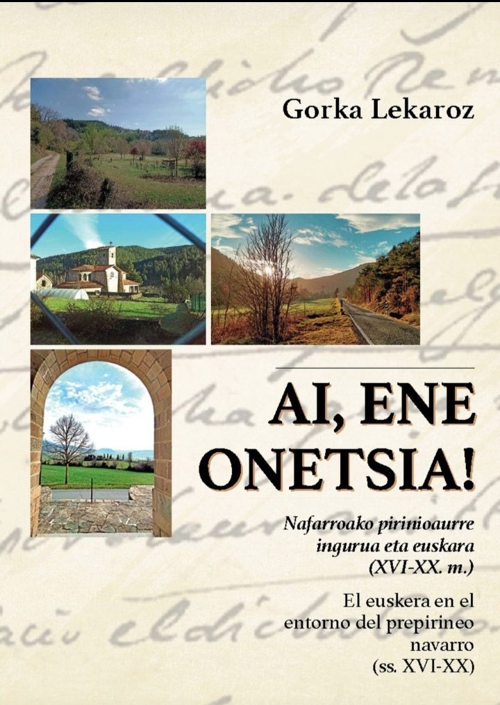 gareseuskaraz's tweet photo. @glekaroz en lan berria. Pirinio aurreinguruko euskararen historia xeheki aztertu du gipuzkoarrak. Behar beharrezkoa dugu narratiba historikoa garatzea hizkuntza komunitatea ta hiztunaren autoestimuan eragiteko, beharrezkoa ere jakitea zergatik ta nola galtzen diren hizkuntzak. https://t.co/Ti1vbEhKYl