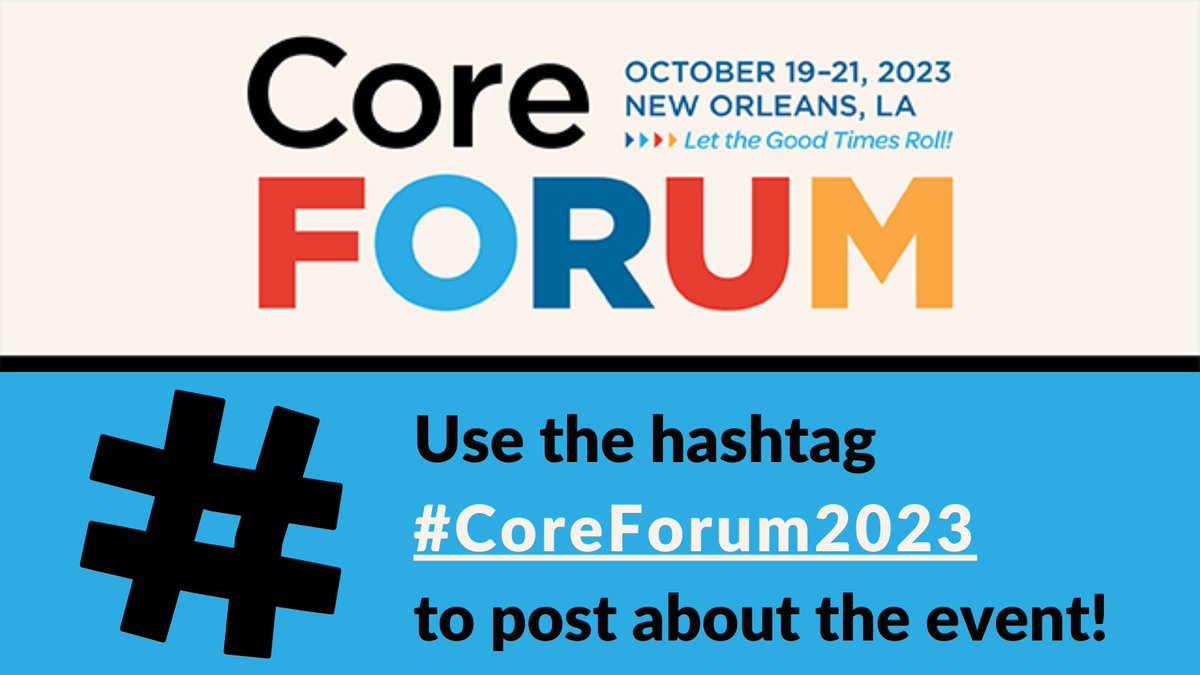 ALA_Core's tweet image. Join the conversation on Twitter (@ALA_Core), Instagram (core_ala), and LinkedIn (ALA Core) using #CoreForum2023 and see what attendees are saying about the event! #LibraryConference #LibraryEvent