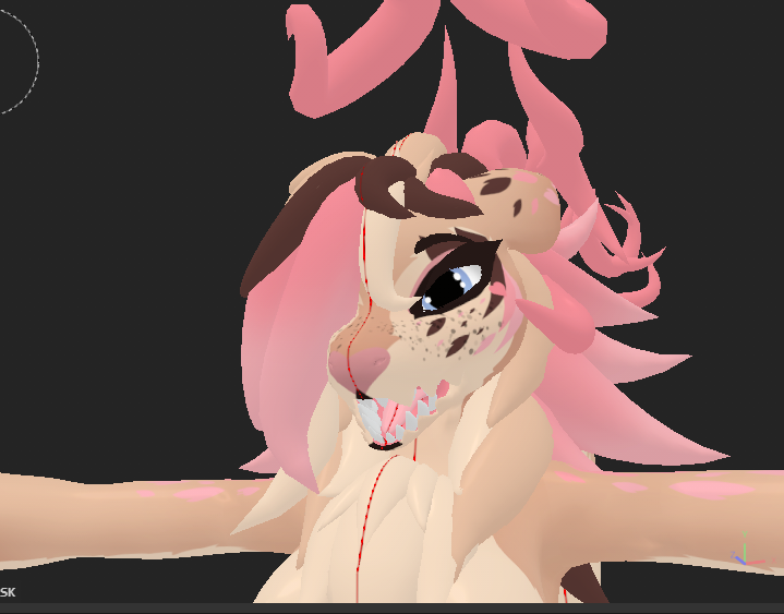 SatKartoffel's tweet photo. I've been working on @KuraiKaiju femwicker recently! I will be making this a gumroad texture for her model, I love the colors so much ;A; I will be doing a render sometime today or tomorrow then get the gumroad page set up >:D
#vrchatfurry #furryvrchat #wicker #femwicker https://t.co/vXjO6ujYXL