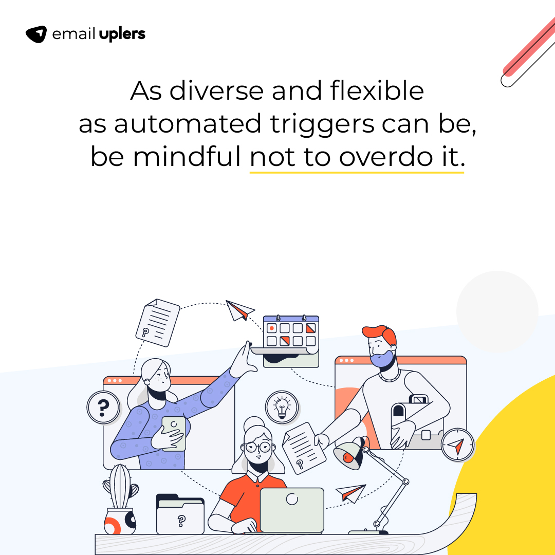 email_uplers's tweet image. Say goodbye to email marketing complexities and accurately predict your target audience&apos;s buying behavior!

12 Mailchimp automation triggers to try out this holiday season. Check &apos;em out! 

#emailmarketing #emailautomation #mailchimpautomation #automationtriggers #emailexperts