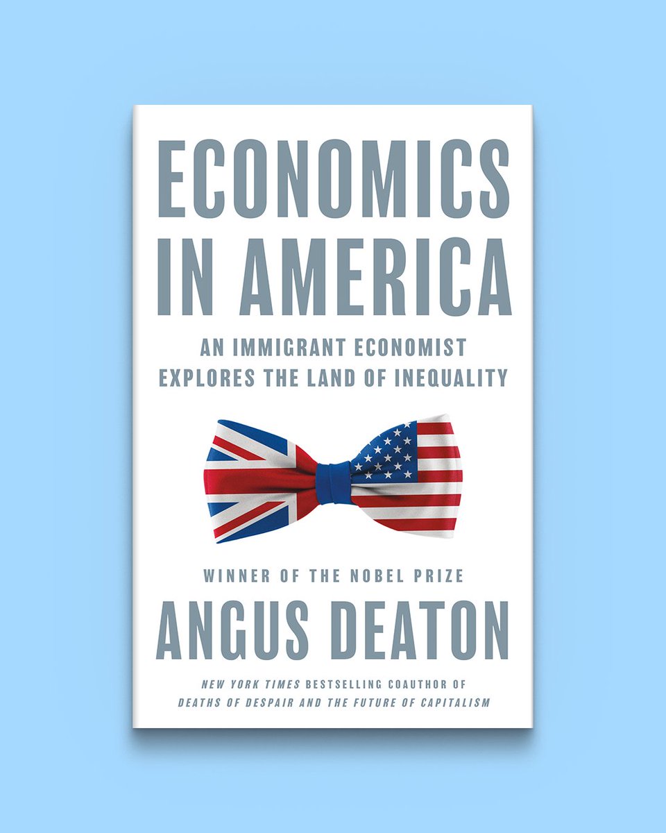 In @nytimes, @dwallacewells examines how NYT bestseller Case and Deaton’s Deaths of Despair and the Future of Capitalism holds up today, and mentions Deaton’s new book Economics in America: hubs.ly/Q02654070 @PrincetonSPIA