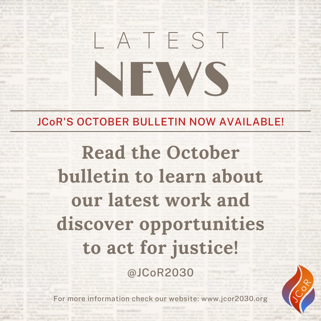 🆕 The October edition of our monthly bulletin is here!

Click below to read &amp; learn more about recent events across our regional networks &amp; submit your input for a collective #CSocD statement!

📰us5.campaign-archive.com/?u=4ad32a5eb97…

✍️Subscribe here: eepurl.com/gZ7SV9