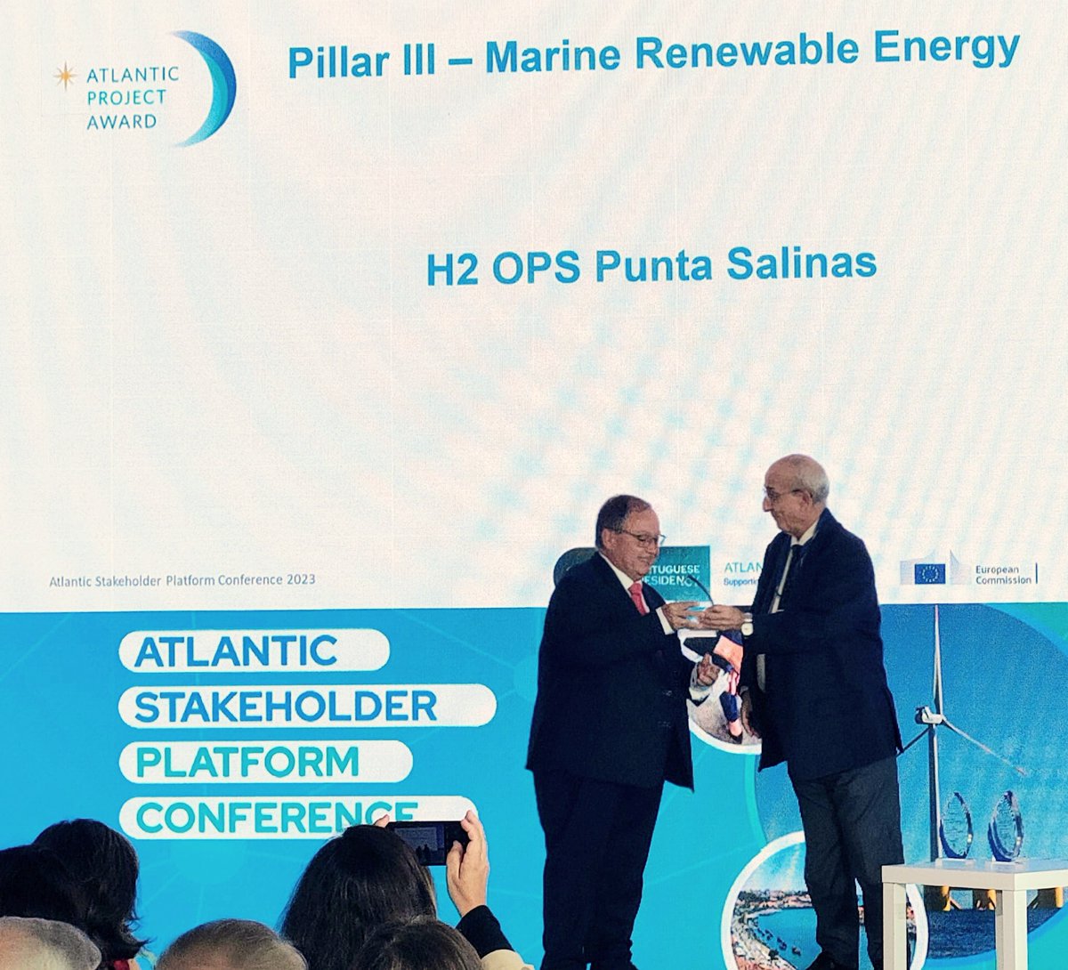 m_pasku's tweet image. #ASPC23 Atlantic Awards now live! 2 Spanish Ports! 2 Awards!!! Congratullations!!!!🥳👍